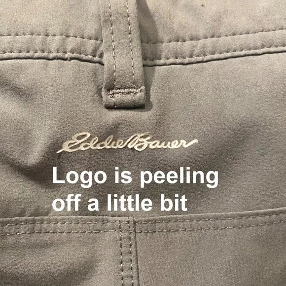 EDDIE BAUER Women Polar Fleece-Lined Straight Leg Pants Size 16 Gray Gorpcore - Picture 9 of 12